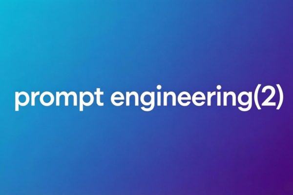 prompt engineering(2)